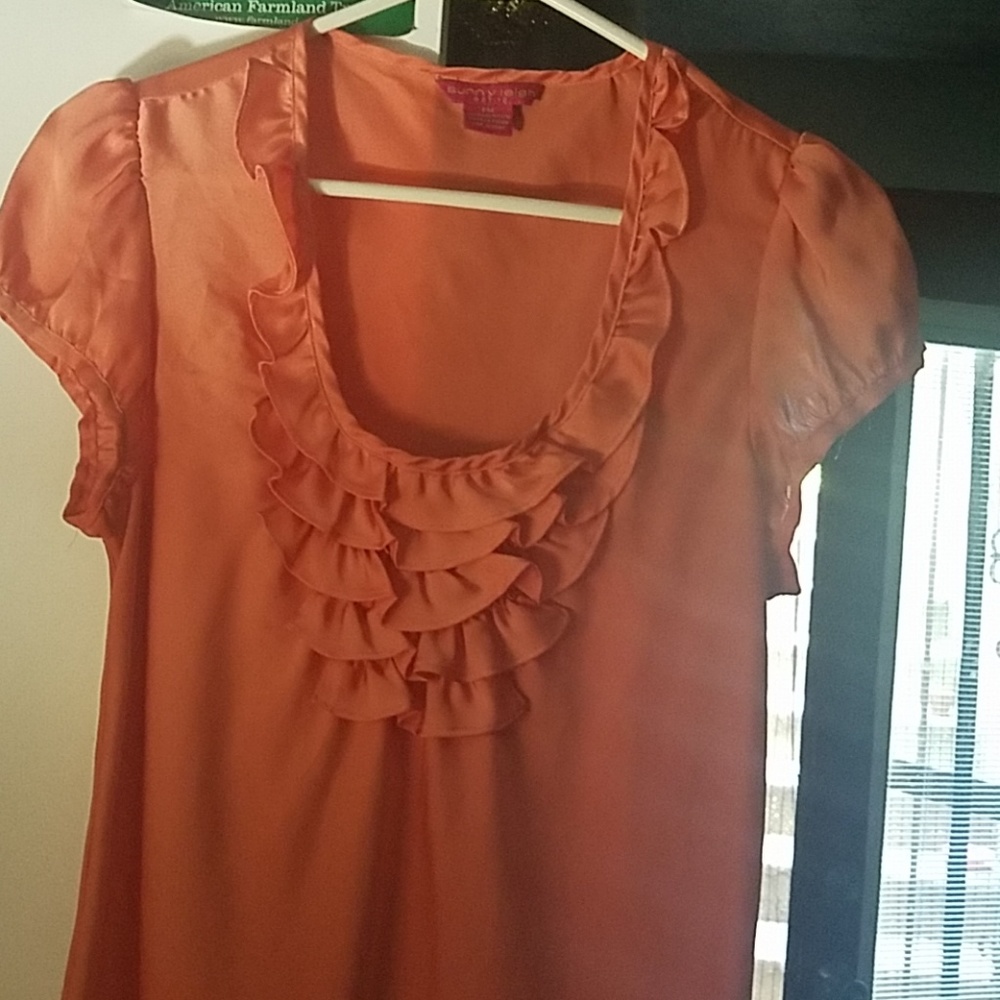 Silk fusia blouse